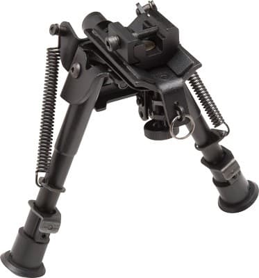 Truglo Tac-Pod Pivoting Adjustable Bipod - Adjustable from 6-9"