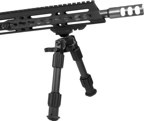 Truglo Tac-Pod Carbon Bipod 6"-9" Picatinny Mount Black