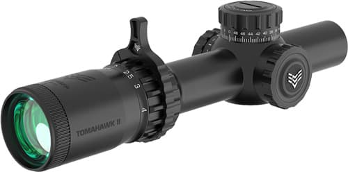 Swampfox Tomahawk II 1-4X24 - SFP RED Fiber Optic