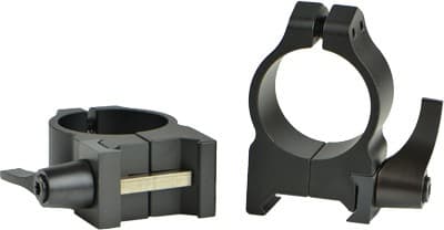 Warne Maxima Quick Detach Scope Rings - 1" Medium Matte