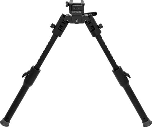 Warne Skyline Lite Bipod with Fixed Picatinny Rail Interface Black