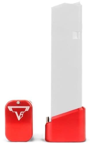 Taran TI Firepower BASE PAD - KIT for Glock +5/6 RED