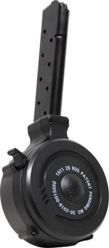 IVER Johnson Magazine 1911 FS - 45ACP 28RD DRUM Black